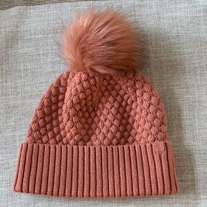 lululemon athletica Knit Beanie with Pom-Pom - peach